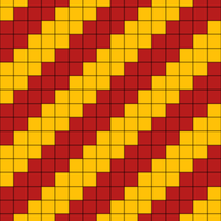 2"block-HP stripes